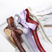 Load image into Gallery viewer, 25mm 45M/Roll Polyester Letter Ribbons Birthday Party Decoration Supplies Gift Box Wrapping Ribbons Handmade Material