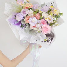 Load image into Gallery viewer, Fishtail Yarn Ribbon Flower Packaging Material Floral Florist Wrapping Supplies Snow Yarn Ribbon Wave Band