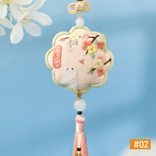 Load image into Gallery viewer, DIY Embroidery Amulet Handcraft Needlework Cross Stitch Kit Cotton Embroidery Safety Gifts For Family Friends Yushou