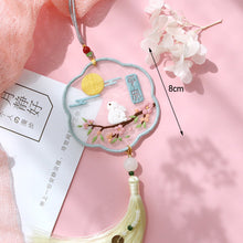 Load image into Gallery viewer, DIY Embroidery Amulet Handcraft Needlework Cross Stitch Kit Cotton Embroidery Safety Gifts For Family Friends Yushou