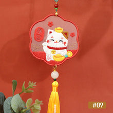 Load image into Gallery viewer, DIY Embroidery Amulet Handcraft Needlework Cross Stitch Kit Cotton Embroidery Safety Gifts For Family Friends Yushou