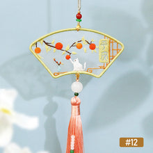 Load image into Gallery viewer, DIY Embroidery Amulet Handcraft Needlework Cross Stitch Kit Cotton Embroidery Safety Gifts For Family Friends Yushou