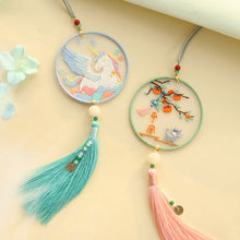 Load image into Gallery viewer, DIY Embroidery Amulet Handcraft Needlework Cross Stitch Kit Cotton Embroidery Safety Gifts For Family Friends Yushou