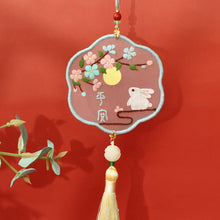 Load image into Gallery viewer, DIY Embroidery Amulet Handcraft Needlework Cross Stitch Kit Cotton Embroidery Safety Gifts For Family Friends Yushou