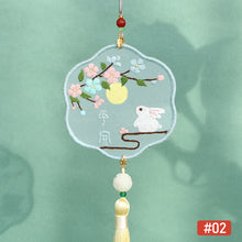 Load image into Gallery viewer, DIY Embroidery Amulet Handcraft Needlework Cross Stitch Kit Cotton Embroidery Safety Gifts For Family Friends Yushou