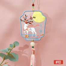 Load image into Gallery viewer, DIY Embroidery Amulet Handcraft Needlework Cross Stitch Kit Cotton Embroidery Safety Gifts For Family Friends Yushou