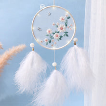 Load image into Gallery viewer, Handmade Embroidered Amulet DIY Needlework Easy Embroidery Kit Sewing Cloth Material kit Dreamcatcher