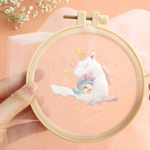 Load image into Gallery viewer, Handmade Embroidered Amulet DIY Needlework Easy Embroidery Kit Sewing Cloth Material kit Dreamcatcher