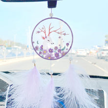 Load image into Gallery viewer, Handmade Embroidered Amulet DIY Needlework Easy Embroidery Kit Sewing Cloth Material kit Dreamcatcher