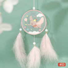 Load image into Gallery viewer, Handmade Embroidered Amulet DIY Needlework Easy Embroidery Kit Sewing Cloth Material kit Dreamcatcher