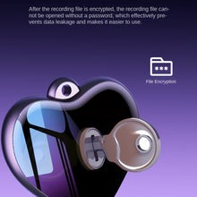 Load image into Gallery viewer, Professional Sound Digtal Recorder Q66 Pendant Encrypted Voice Recorder MP4 MP3 AI Intelligent High-Definition Noise Reduction Voice Recorder