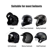 Load image into Gallery viewer, T6 Motorcycle Bluetooth Helmet Headset Wireless Handsfree Earphone Stereo Music Player Helmet Speaker