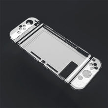 Load image into Gallery viewer, Transparent Protective Case for Nintendo Switch Dockable Hard Shell Crystal Cover OLED Clear Case Screen Protector Accessories