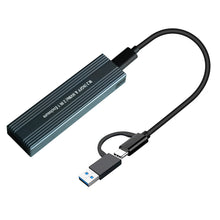 Load image into Gallery viewer, SSD M2 NVMe Case,Dual Protocol M.2 NVME PCIe NGFF SATA M2 SSD Adapter Case HD Externo for 2230 2242 2260 2280 M.2 SSD RTL9210B