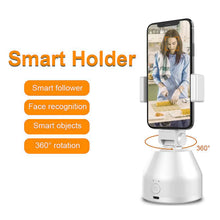 Load image into Gallery viewer, Holder Smart AI Gimbal Personal Robot IA Face Cameraman 360° Rotation Face Tracking Mobile Phone Stand ABS Plastic Dropship