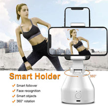 Load image into Gallery viewer, Holder Smart AI Gimbal Personal Robot IA Face Cameraman 360° Rotation Face Tracking Mobile Phone Stand ABS Plastic Dropship
