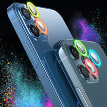 Load image into Gallery viewer, Luminous Camera Eagle Eye Lens Film HD Protector Ring For Apple iphone 11 12 13 Pro Max Mini