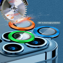 Load image into Gallery viewer, Luminous Camera Eagle Eye Lens Film HD Protector Ring For Apple iphone 11 12 13 Pro Max Mini