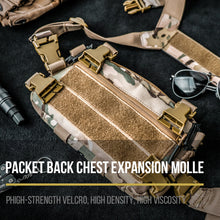 Load image into Gallery viewer, 1050D Outdoor Tactical Vest Military Bag CS Chest Rig Airsoft Magazine Holster Molle System Men Nylon Backpack EDC