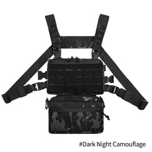 Load image into Gallery viewer, 1050D Outdoor Tactical Vest Military Bag CS Chest Rig Airsoft Magazine Holster Molle System Men Nylon Backpack EDC