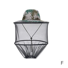 Load image into Gallery viewer, Hike Foldable Mosquito Hat With Hidden Net Mesh Repellent Insect Bee Protection Casual Outdoor Sunscreen Fishing Cap