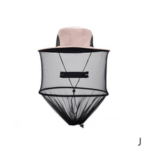 Load image into Gallery viewer, Hike Foldable Mosquito Hat With Hidden Net Mesh Repellent Insect Bee Protection Casual Outdoor Sunscreen Fishing Cap