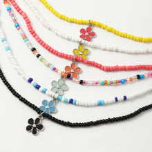 Load image into Gallery viewer, Fashion Bohemian Rice Bead Necklace Sweet Handmade Cute Flower Clavicle Choker Beaded Necklace Women Jewelry Gifts