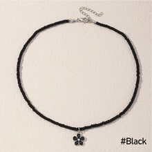 Load image into Gallery viewer, Fashion Bohemian Rice Bead Necklace Sweet Handmade Cute Flower Clavicle Choker Beaded Necklace Women Jewelry Gifts