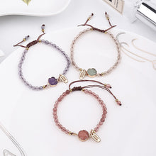 Load image into Gallery viewer, Fashion Hand-woven Stone Bracelet Creative Bracelet Pink Adjustable Rice Beads Bracelet Beaded Bracelets Women Jewelry Gifts