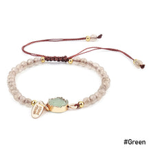 Load image into Gallery viewer, Fashion Hand-woven Stone Bracelet Creative Bracelet Pink Adjustable Rice Beads Bracelet Beaded Bracelets Women Jewelry Gifts