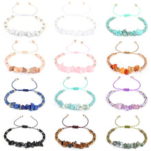 Load image into Gallery viewer, Fashion Hand-woven Bracelet Color Irregular Crushed Stone Rice Beads Bracelet Beaded Bracelets Fashion Women Men Jewelry Gifts