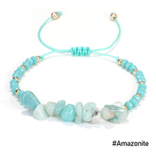 Load image into Gallery viewer, Fashion Hand-woven Bracelet Color Irregular Crushed Stone Rice Beads Bracelet Beaded Bracelets Fashion Women Men Jewelry Gifts