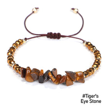 Load image into Gallery viewer, Fashion Hand-woven Bracelet Color Irregular Crushed Stone Rice Beads Bracelet Beaded Bracelets Fashion Women Men Jewelry Gifts