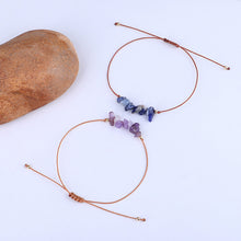 Load image into Gallery viewer, Irregular Broken Stone Woven Wax Thread Bracelet Bohemian Tiger Eye Beach Hand Rope Bracelets Fashion Women Men Jewelry Gifts