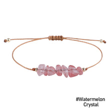 Load image into Gallery viewer, Irregular Broken Stone Woven Wax Thread Bracelet Bohemian Tiger Eye Beach Hand Rope Bracelets Fashion Women Men Jewelry Gifts