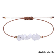 Load image into Gallery viewer, Irregular Broken Stone Woven Wax Thread Bracelet Bohemian Tiger Eye Beach Hand Rope Bracelets Fashion Women Men Jewelry Gifts