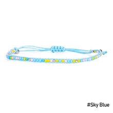 Load image into Gallery viewer, Thin Bohemian Beaded Bracelets Creative Bohe Wrist Chain Rice Beads Handmade Bracelets Fashion Women Men Jewelry Gifts