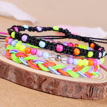 Load image into Gallery viewer, 3pcs/set Bohemian Braided Beaded Bracelets Fashion Wrist Chain Rice Beads Bracelets Handmade Creative Women Men Jewelry Gifts