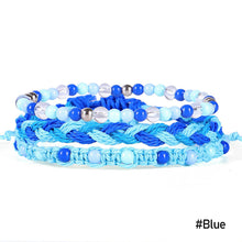 Load image into Gallery viewer, 3pcs/set Bohemian Braided Beaded Bracelets Fashion Wrist Chain Rice Beads Bracelets Handmade Creative Women Men Jewelry Gifts
