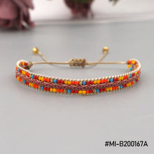 Load image into Gallery viewer, Bohemian Retro Braided Beaded Bracelets Fashion Wrist Chain Rice Beads Bracelets Handmade Creative Women Men Jewelry Gifts
