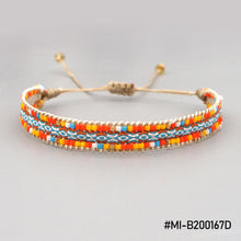 Load image into Gallery viewer, Bohemian Retro Braided Beaded Bracelets Fashion Wrist Chain Rice Beads Bracelets Handmade Creative Women Men Jewelry Gifts