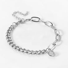 Load image into Gallery viewer, Fashion Couple Splicing Love Heart Magnets Bracelets Punk Wrist Chain Bracelets Creative Romantic Rope Women Men Jewelry Gifts