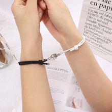 Load image into Gallery viewer, Fashion Adjustable Palm Magnetic Couple Bracelets for Lover Friendship Bracelets Braid Rope Handmade Knitted Women Men Jewelry