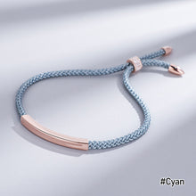 Load image into Gallery viewer, Fashion Braided Handmade Love Charm Bracelet Romantic Titanium Steel Rope Thread String Bracelets for Men Women Couples