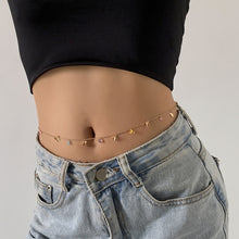 Load image into Gallery viewer, Sexy Vintage Belly Chain Butterfly Beach Body Chain Belt Daisy Tassel Pendant Streetwear Summer Women Waist Chain Fashion Body Jewelry