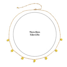 Load image into Gallery viewer, Sexy Vintage Belly Chain Rice Beads Beach Body Chain Belt Daisy Streetwear Summer Women Waist Chain Fashion Body Jewelry