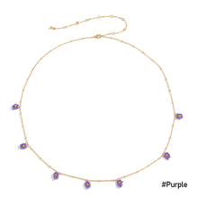 Load image into Gallery viewer, Sexy Vintage Belly Chain Rice Beads Beach Body Chain Belt Daisy Streetwear Summer Women Waist Chain Fashion Body Jewelry