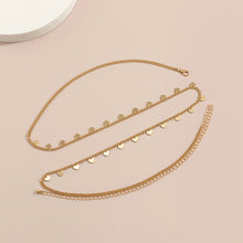 Load image into Gallery viewer, Summer Sexy Vintage Heart Belly Chain Thin Link Female Body Chain Waist Chain Belt Streetwear Women Fashion Body Jewelry