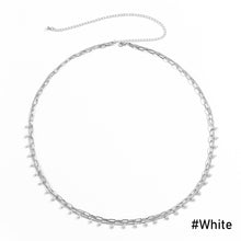 Load image into Gallery viewer, Belly Chain Sexy Body Waist Female Suit for Women Pearl Double Layers Jewelry Decor Bra Bikini Beach Harness Women Jewelry