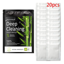 Load image into Gallery viewer, 10/20PCS Detox Foot Patches Pads Natural Herbal Stress Relief Feet Body Toxins Detoxification Deep Cleansing Pad Health Care